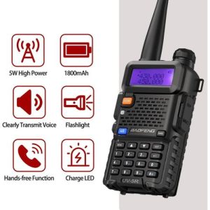 Baofeng UV-5R 5km Range Walkie Talkie