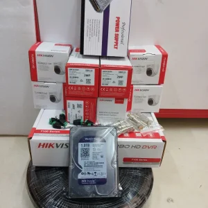 Hikvision 8 channel 1080p CCTV Camera Full Kit with installation (Nairobi Area)