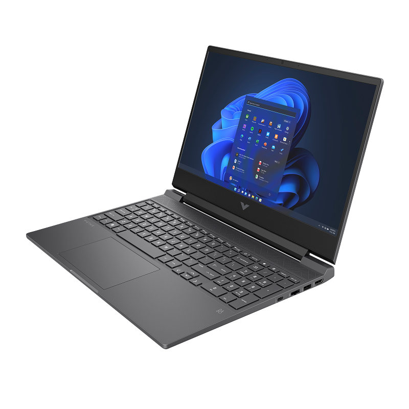 HP Victus Gaming Laptop 15-fa1011ni, Windows 11 , 15.6", Intel® Core™ i5, 16GB RAM, 512GB SSD, NVIDIA® GeForce RTX™ 4050, FHD, Mica silver