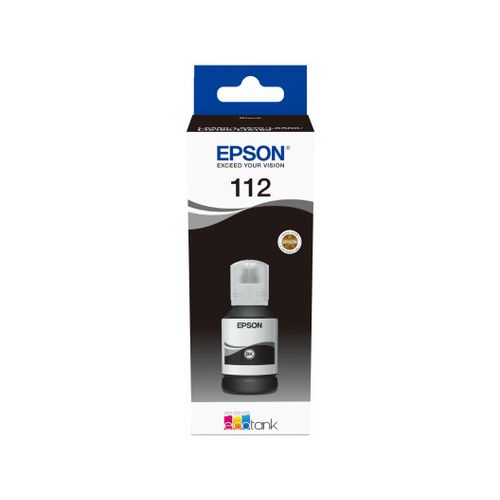 INK CART EPSON 112 Black for M15140, L6580, L6570, L6550, L6490, L15160, L15150, L11160