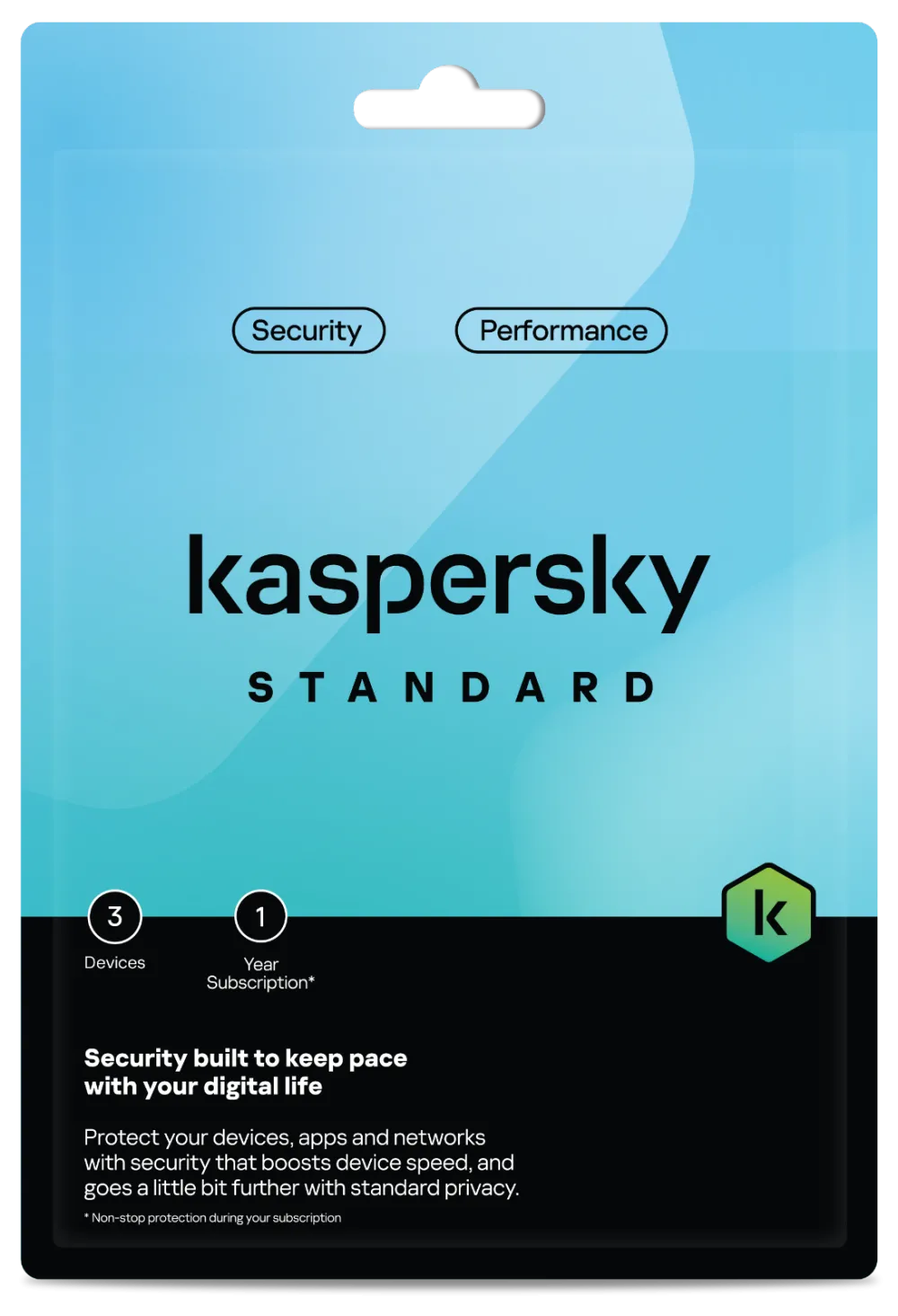 Kaspersky Standard 3 Devices - 1 Year