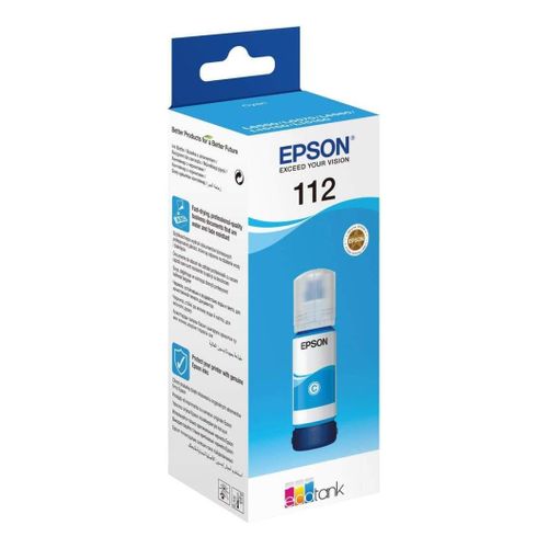 INK CART EPSON 112 Cyan for L6580, L6570, L6550, L6490, L15160, L15150, L11160