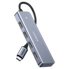 UGREEN 4-Port USB3.0 Hub CM219 with USB-C Power Supply