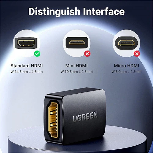 UGREEN UG-20107 HDMI Coupler Adapter - Image 3