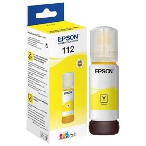 INK CART EPSONÂ 112 Yellow for L6580, L6570, L6550, L6490, L15160, L15150, L11160