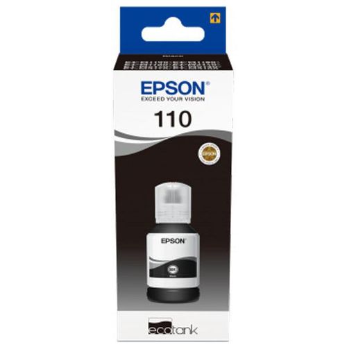 INK CART EPSON 110 Black Ink for Eco Tank M3170 , M2120 ,M1120, M3140, M1180, M1100, M2170, M1170,M3180 ,M 2140, M1140