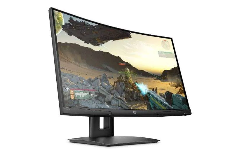 HP X24c 23.6" FHD Curved Gaming Monitor 9FM22AS - Image 2