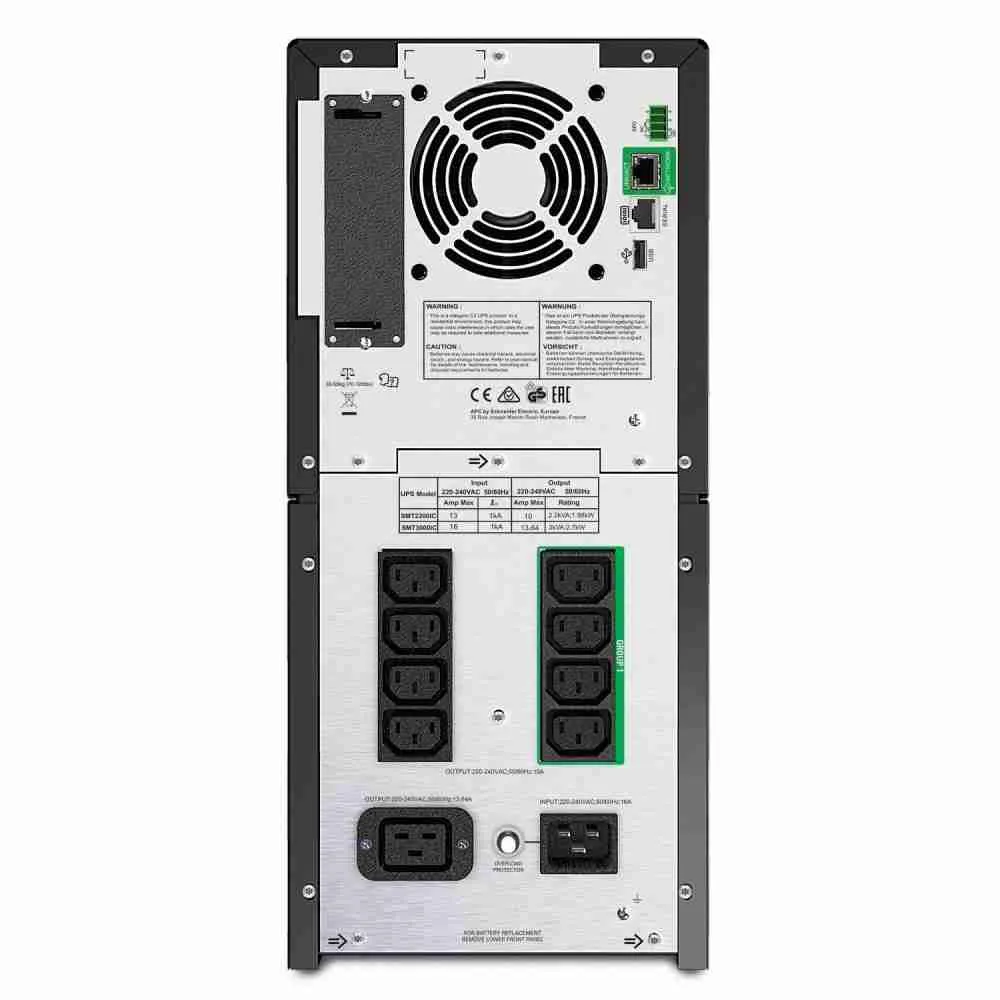 APC SMT2200IC 2200 VA 1980 Watts Smart-UPS 2200VA LCD 230V - Image 2