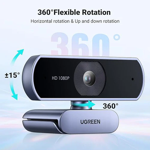 UGREEN USB HD Webcam- CM678-UG- 15728 - Image 2