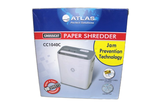 Atlas CC1040 Paper Shredder - Cross cut