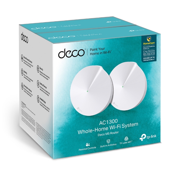 TP-Link Deco M5 AC1300 Whole Home Mesh Wi-Fi System (3 Pack) - TL-DECO M5 - Image 5
