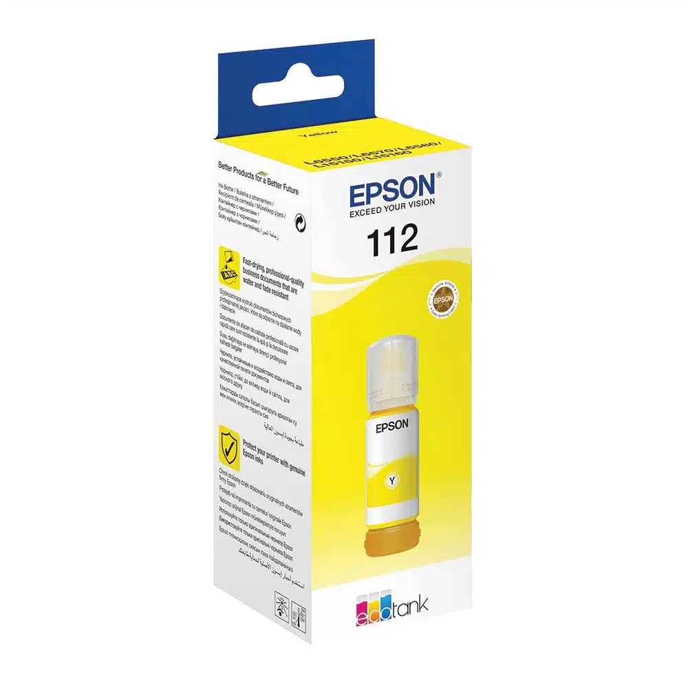 Epson 112 Yellow Ink Cartridge - Image 2