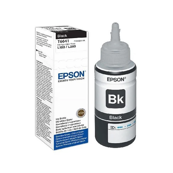 Epson T6641 Black Ink Bottle