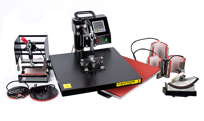 Heat press 8 in 1 machine
