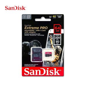 SanDisk Extreme PRO microSDXC™ UHS-I CARD Up to 200MB/s - 64GB