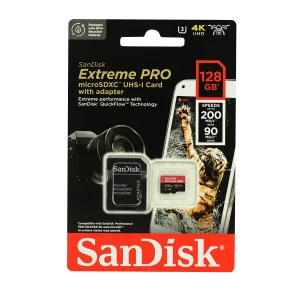 SanDisk Extreme PRO microSDXC UHS-I CARD Up to 200MB/s - 128GB