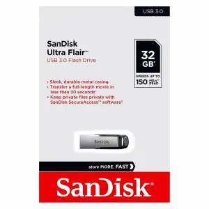 SanDisk Ultra Flair 3.0 USB Flash Drive 32GB