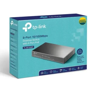 TP-Link TL-SF1009P – 9-Port Fast Ethernet Switch
