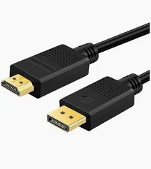 UGREEN UG-10238 DP to HDMI Cable 1m Black