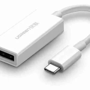UGREEN USB-C to DisplayPort Adapter (White)-UG- 40372