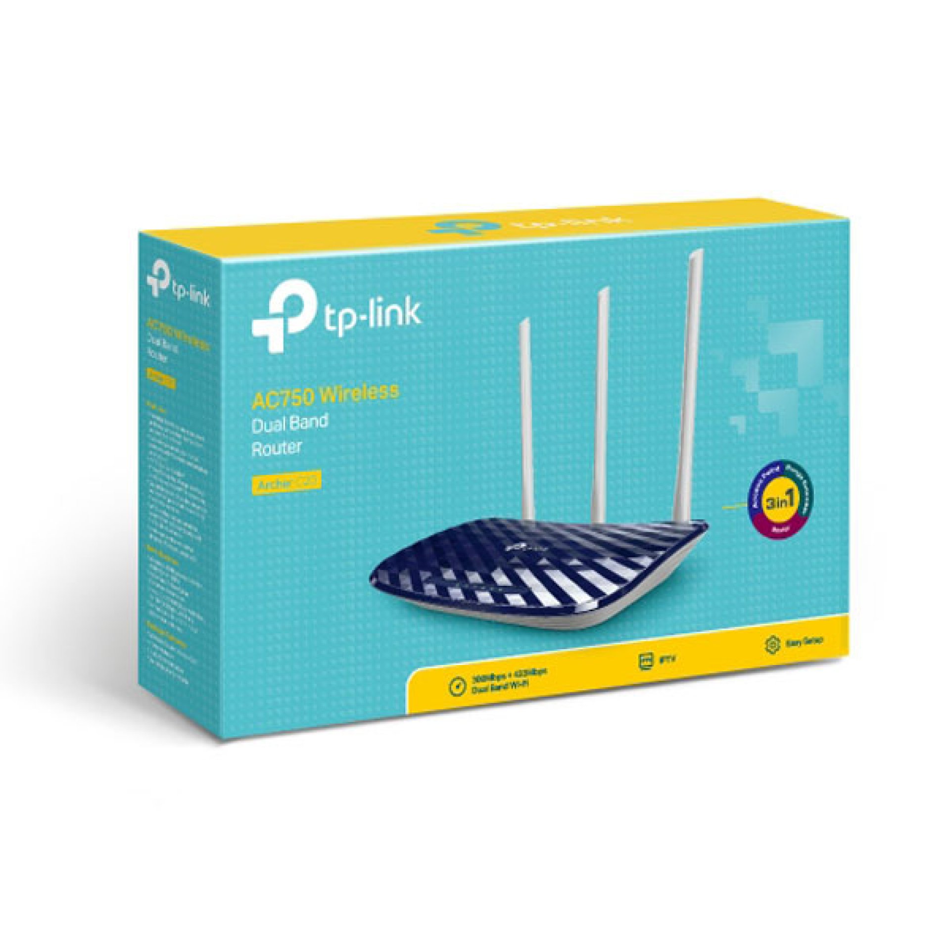 TP-Link Archer C20 – AC750 dual-band wireless router - Image 2