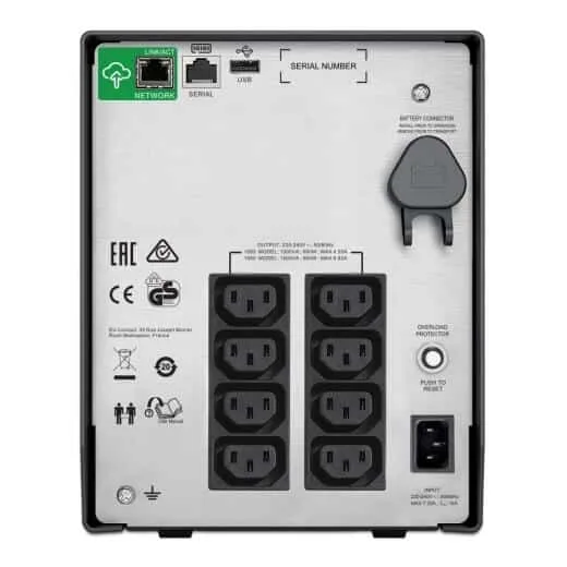 APC Smart-UPS C 1500VA LCD 230V with SmartConnect (SMC1500IC) - Image 3